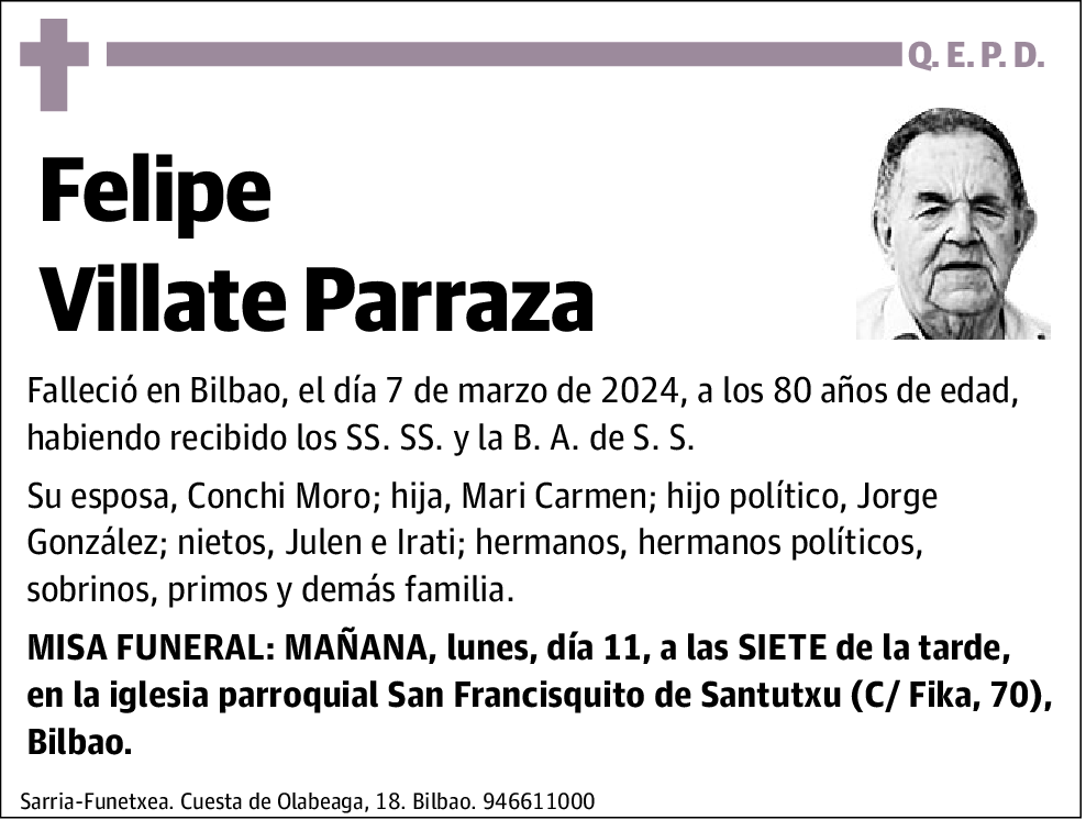 Felipe Villate Parraza