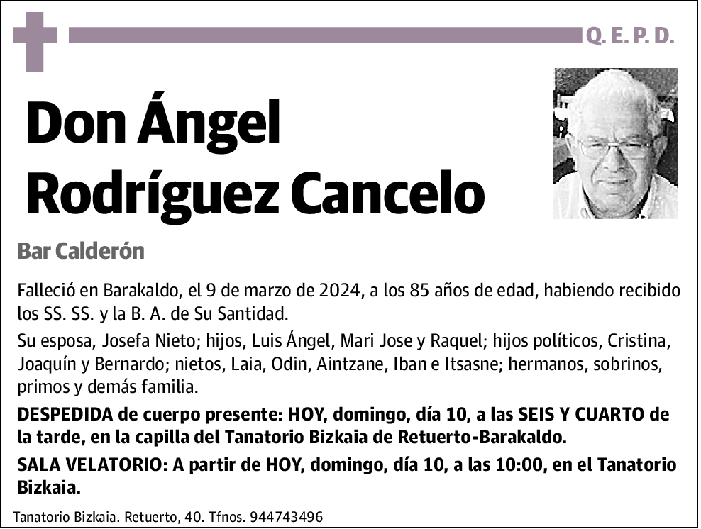 Ángel Rodríguez Cancelo