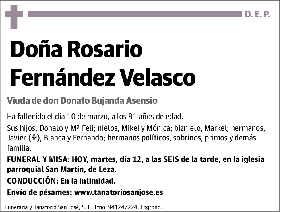 Rosario Fernández Velasco