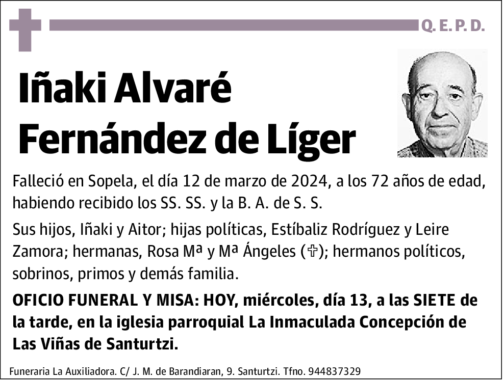 Iñaki Alvaré Fernández de Líger