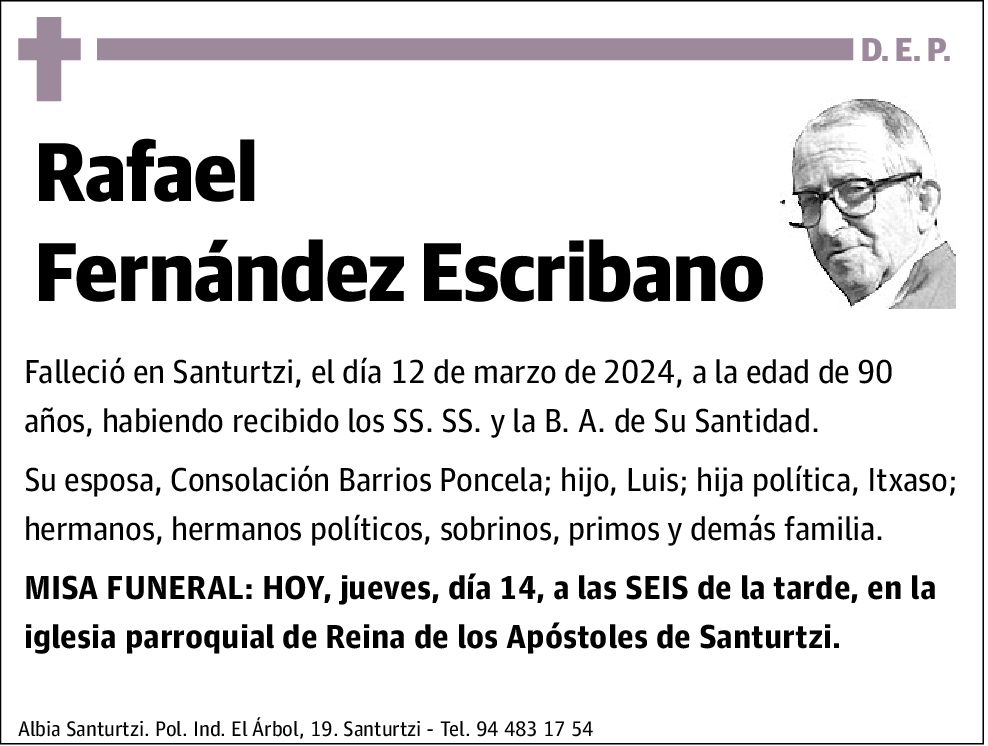 Rafael Fernández Escribano