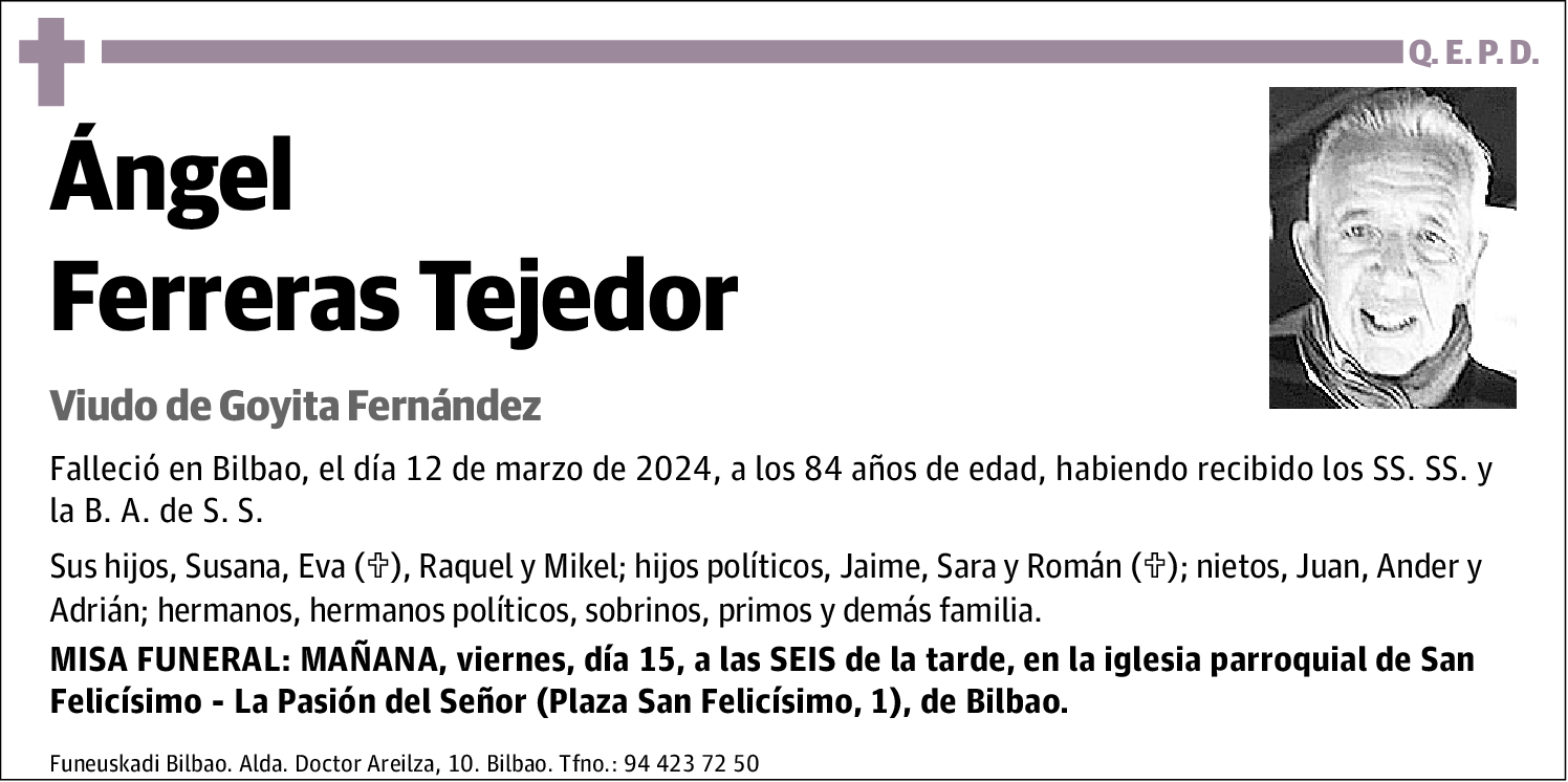 Ángel Ferreras Tejedor