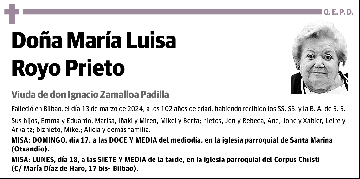 María Luisa Royo Prieto