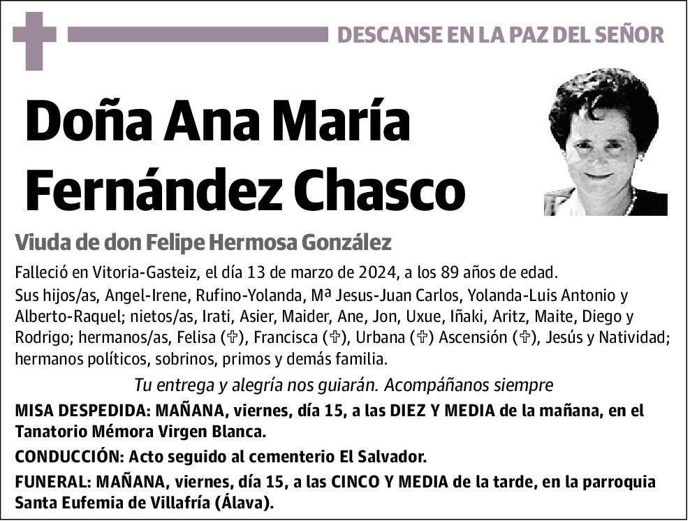 Ana María Fernández Chasco