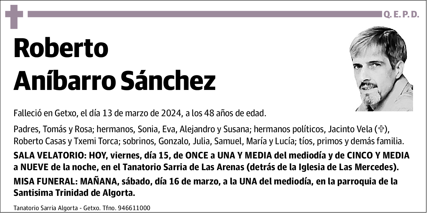 Roberto Aníbarro Sánchez