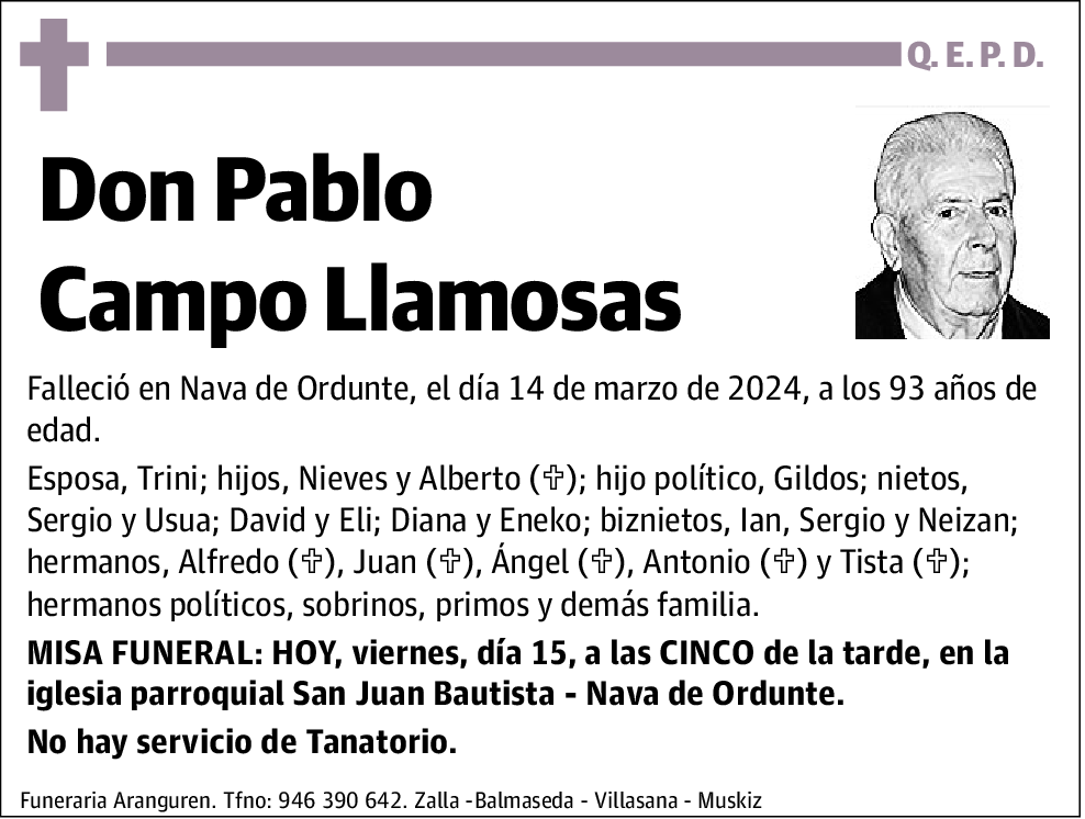 Pablo Campo Llamosas