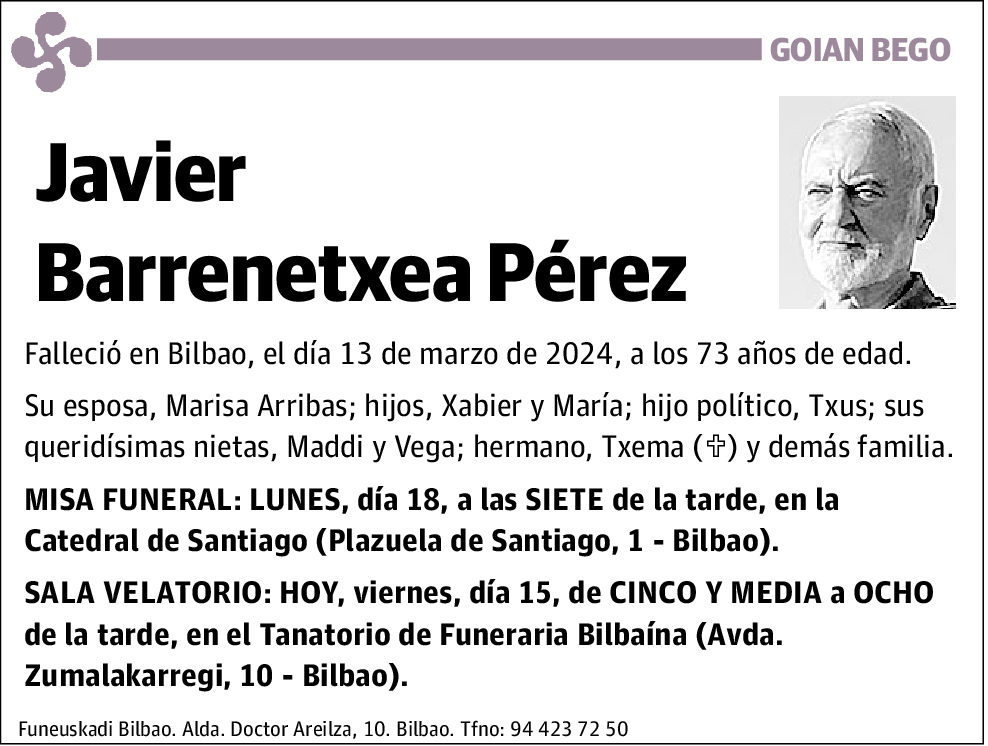 Javier Barrenetxea Pérez