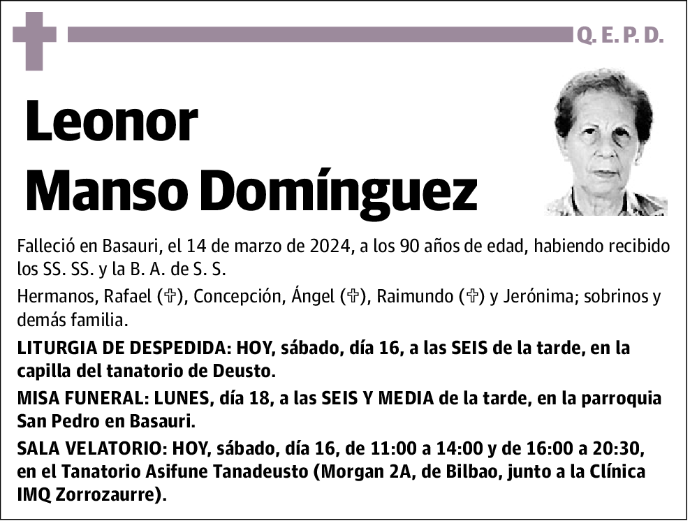 Leonor Manso Domínguez