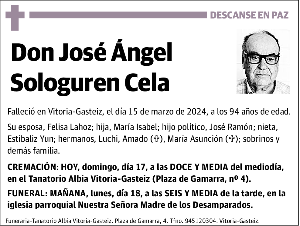 José Ángel Sologuren Cela