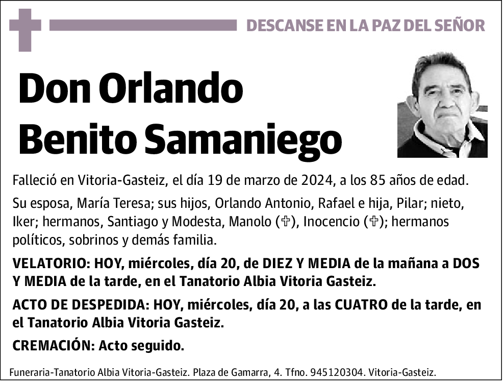 Orlando Benito Samaniego