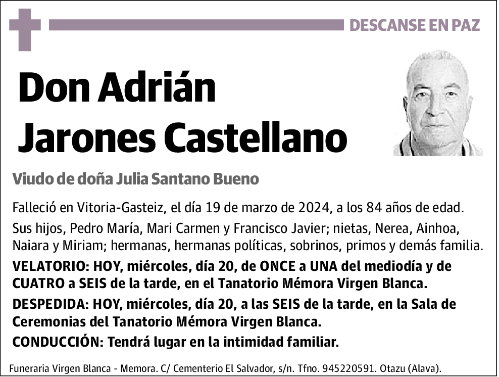 Adrian Jarones Castellano