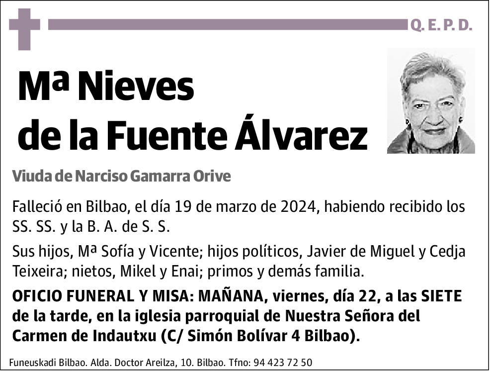 Mªnieves de La Fuente Álvarez