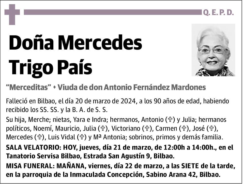 Mercedes Trigo País