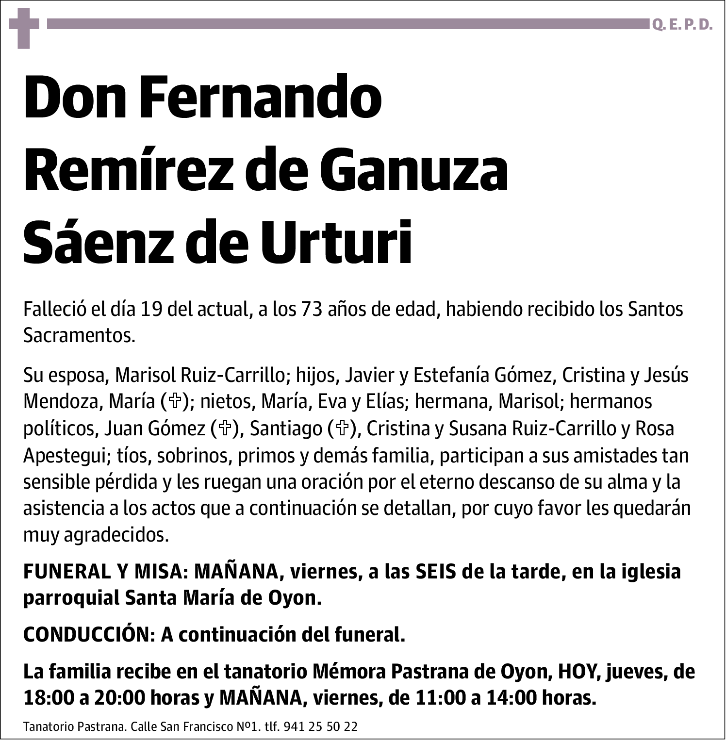 Fernando Remírez de Ganuza Sáenz de Urturi