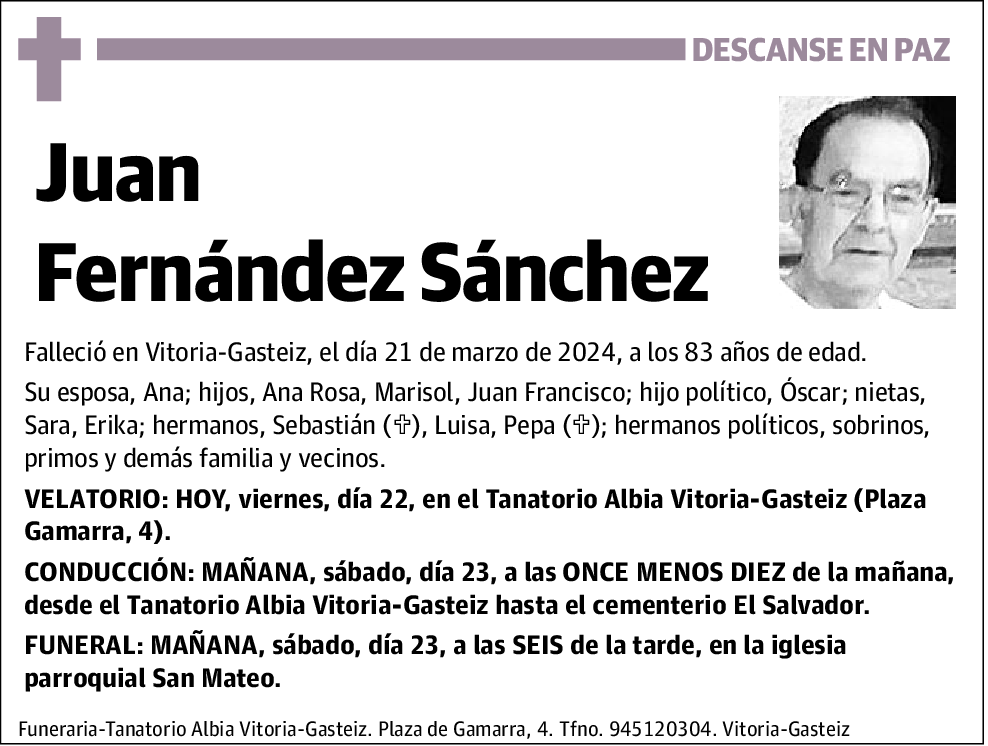 Juan Fernández Sánchez