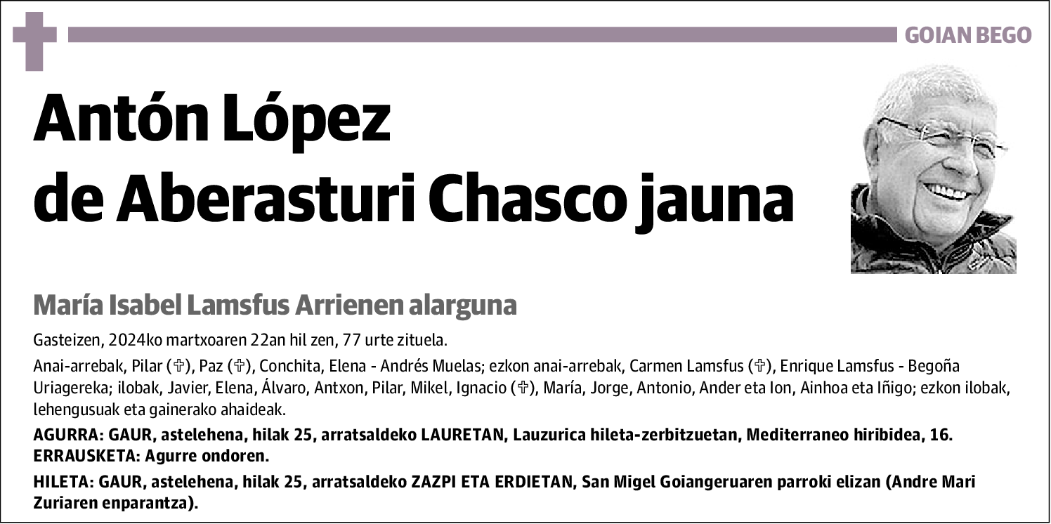 Antón López de Aberasturi Chasco
