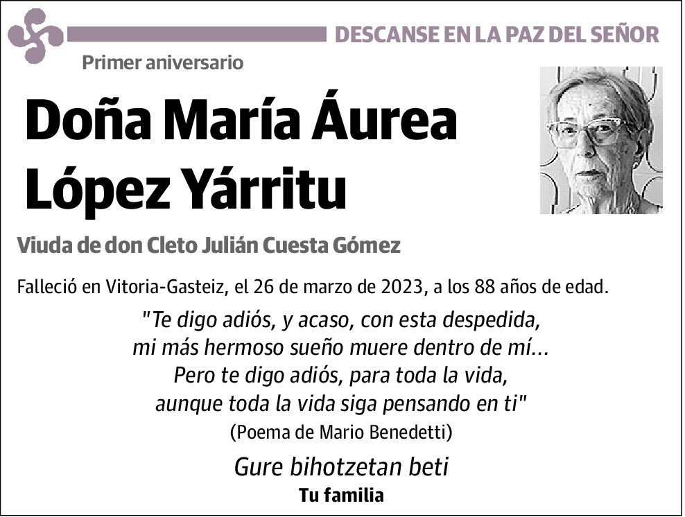 Maria Aurea Lopez Yarritu