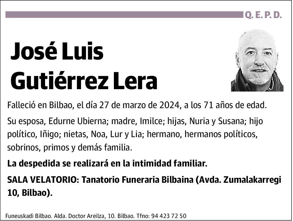 José Luis Gutiérrez Lera