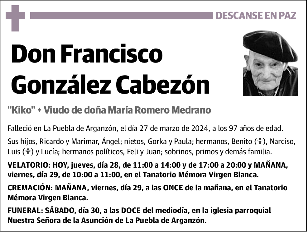 Francisco González Cabezón