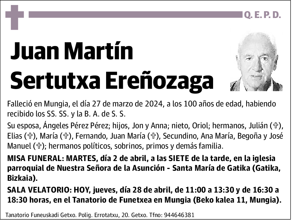 Juan Martín Sertutxa Ereñozaga