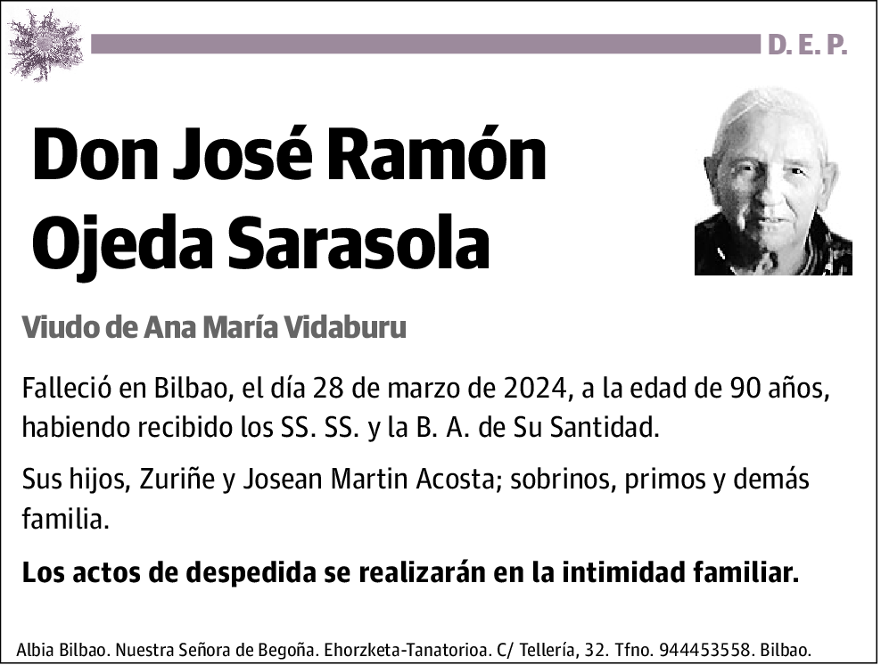 José Ramón Ojeda Sarasola