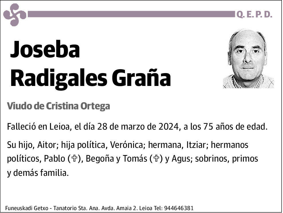 Joseba Radigales Graña