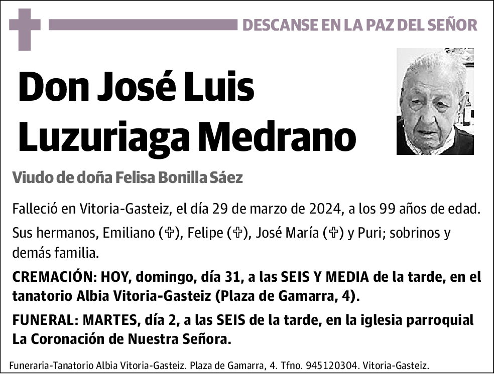 José Luis Luzuriaga Medrano