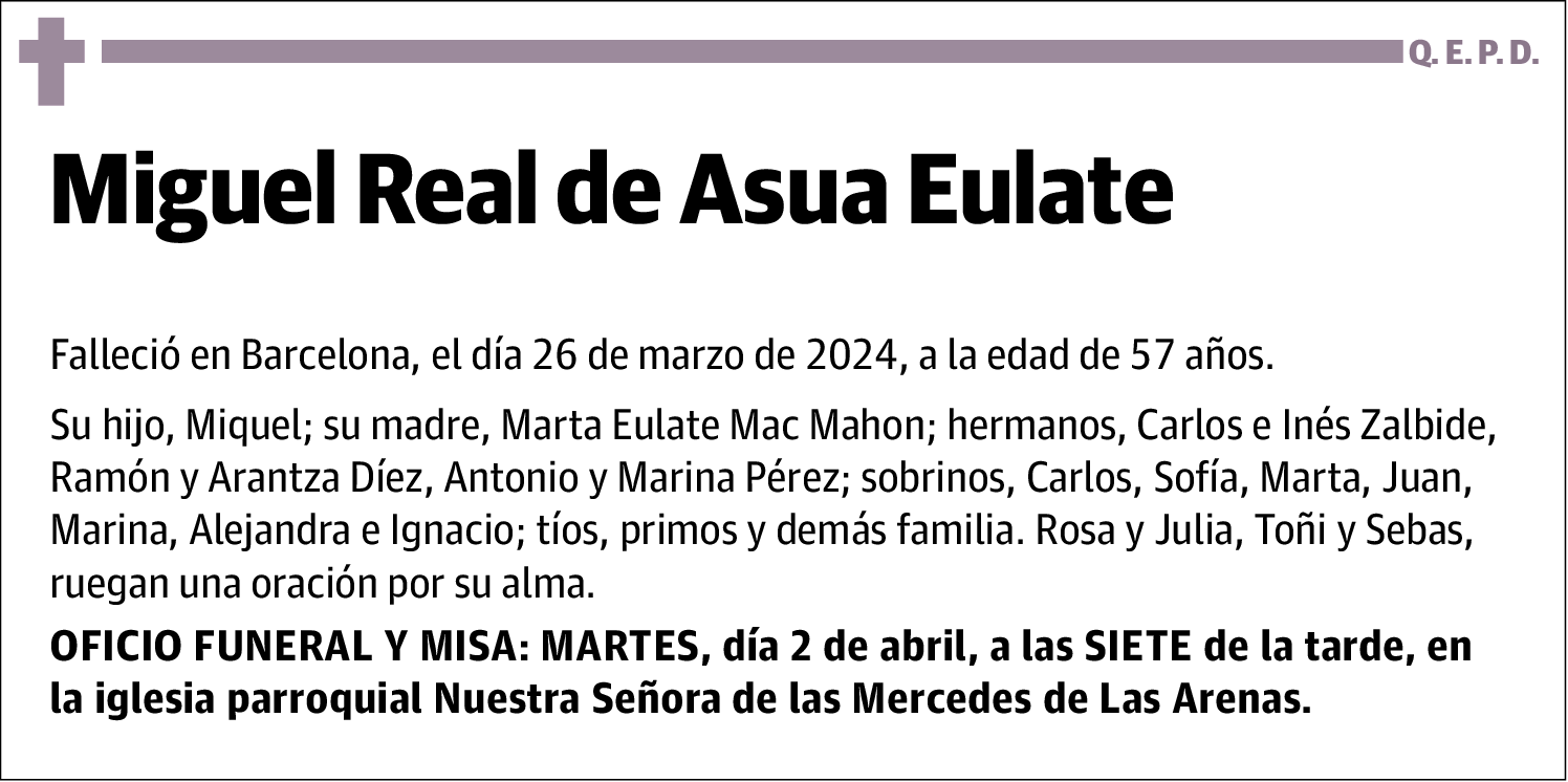 Miguel Real de Asua Eulate