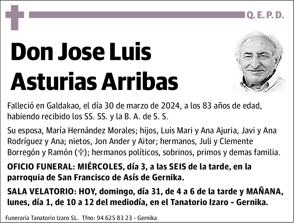 Jose Luis Asturias Arribas