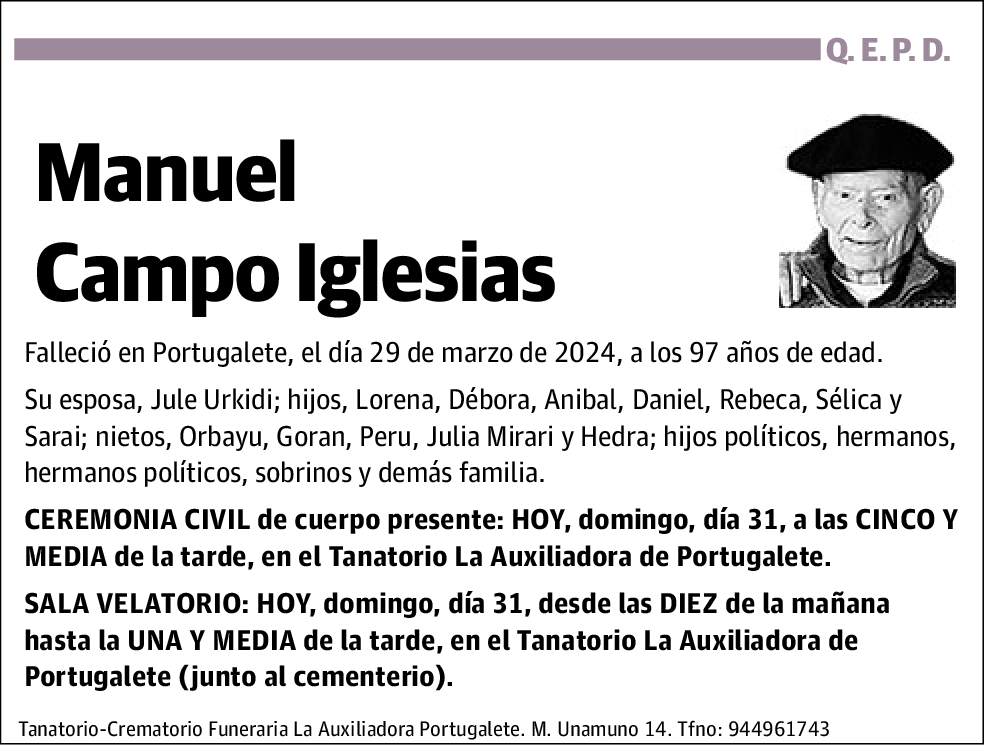 Manuel Campo Iglesias