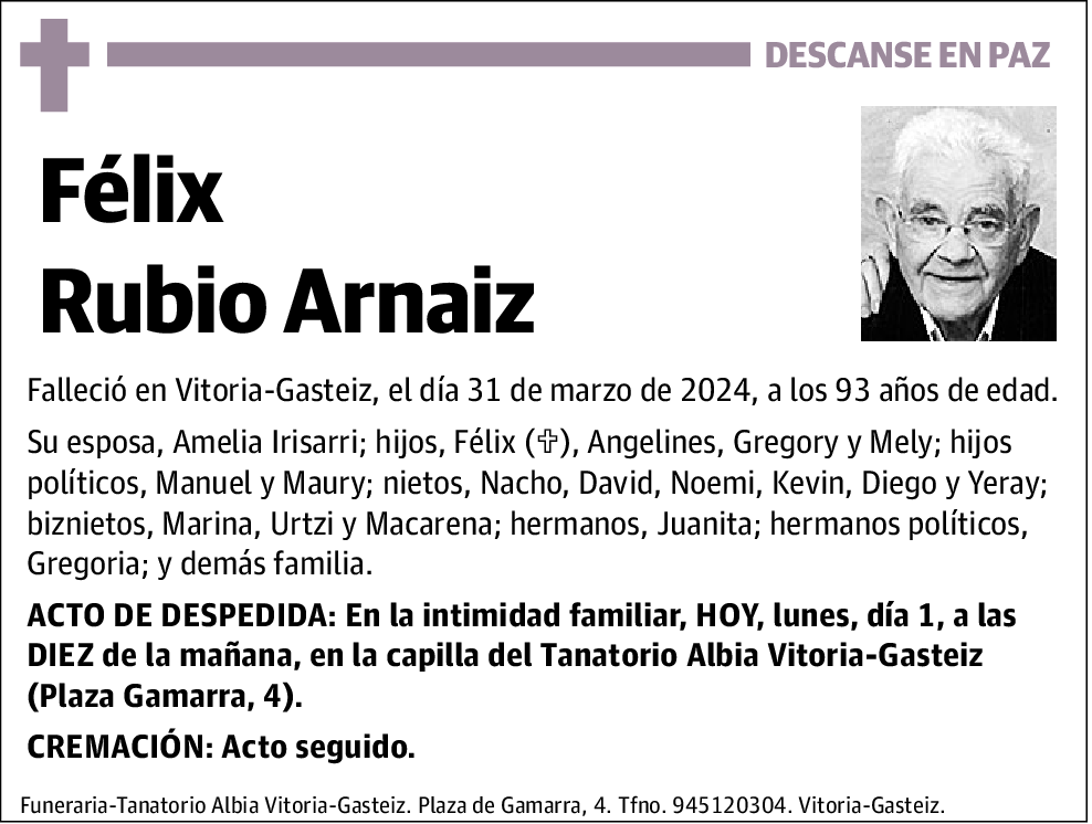 Félix Rubio Arnaiz