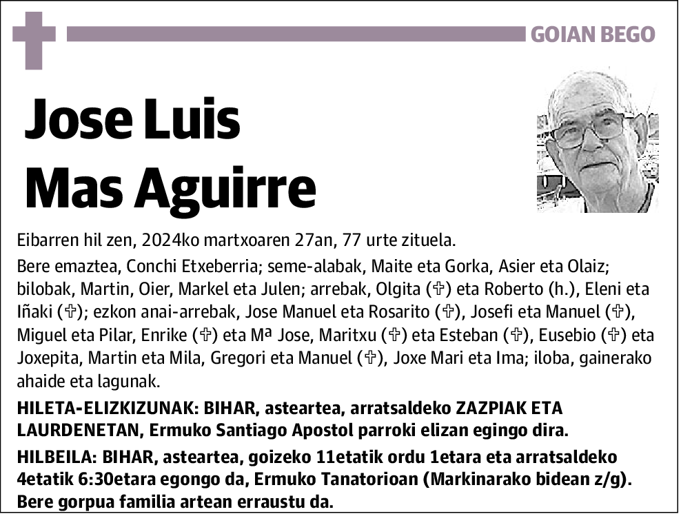 Jose Luis Mas Aguirre