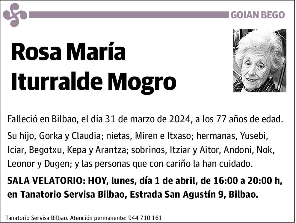 Rosa María Iturralde Mogro