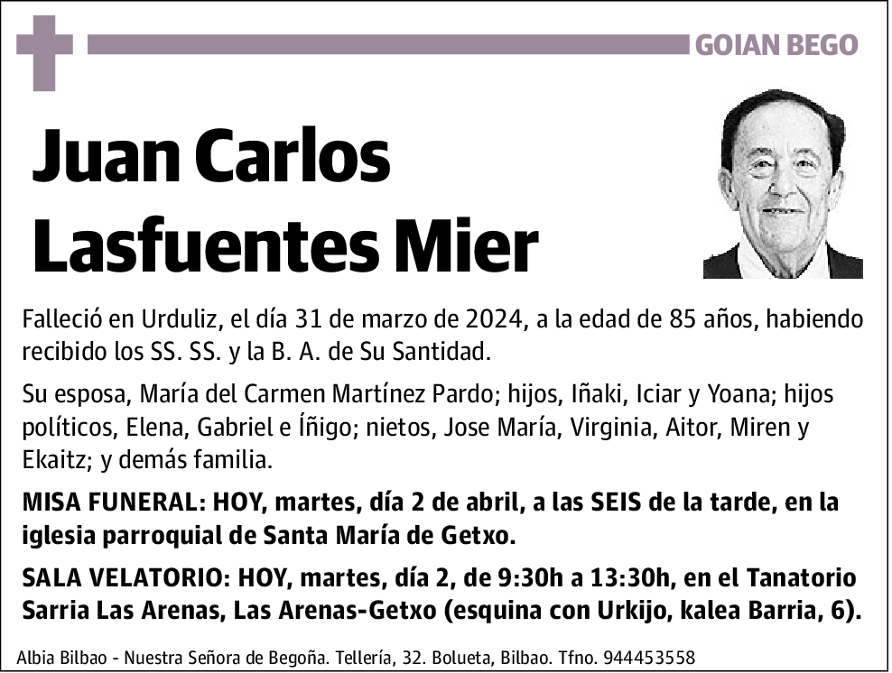 Juan Carlos Lasfuentes Mier