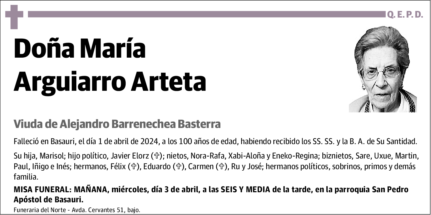 María Arguiarro Arteta