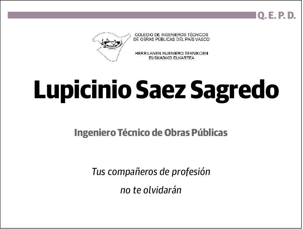 Lupicinio Saez Sagredo