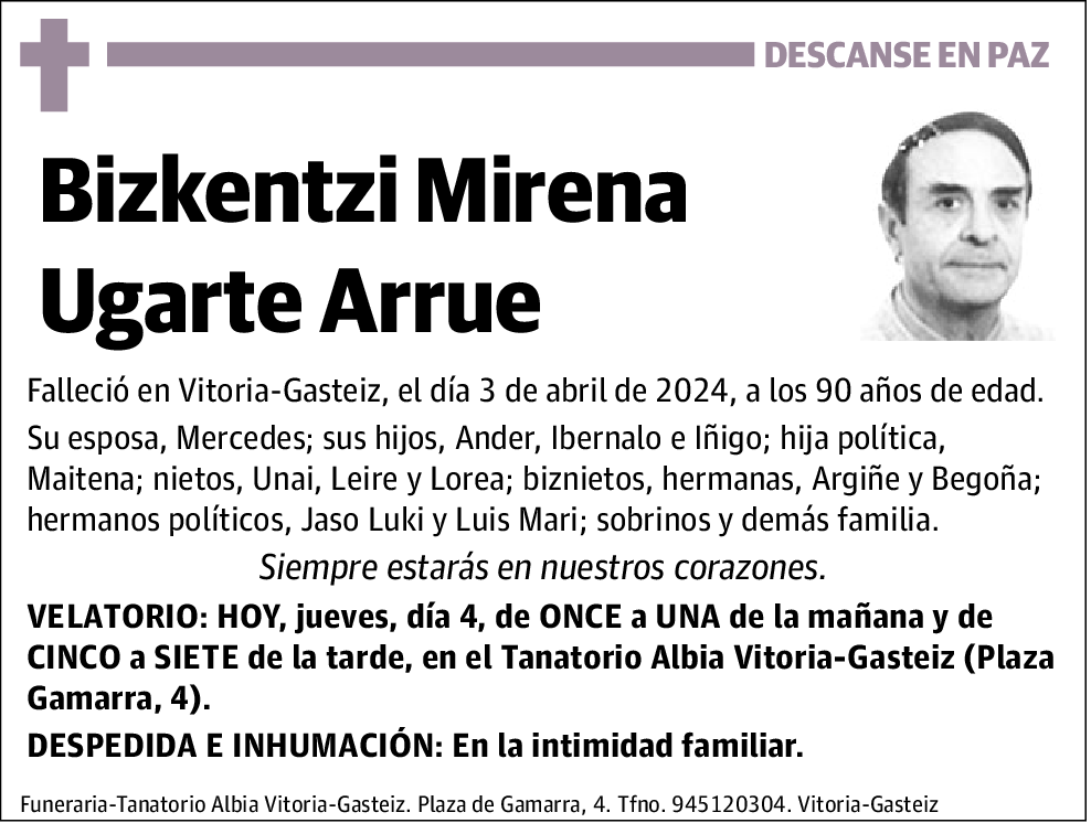 Bizkentzi Mirena Ugarte Arrue