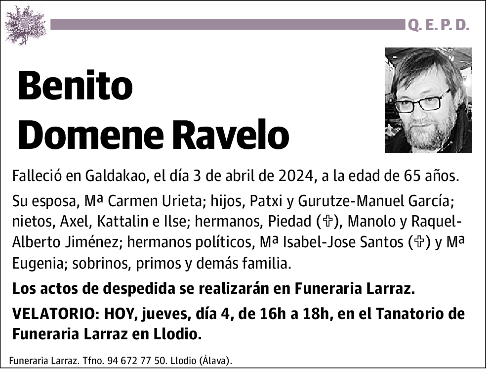 Benito Domene Ravelo