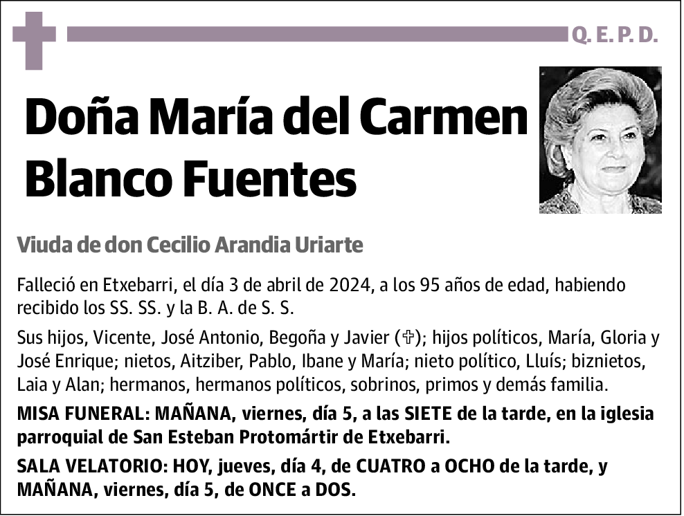 María del Carmen Blanco Fuentes