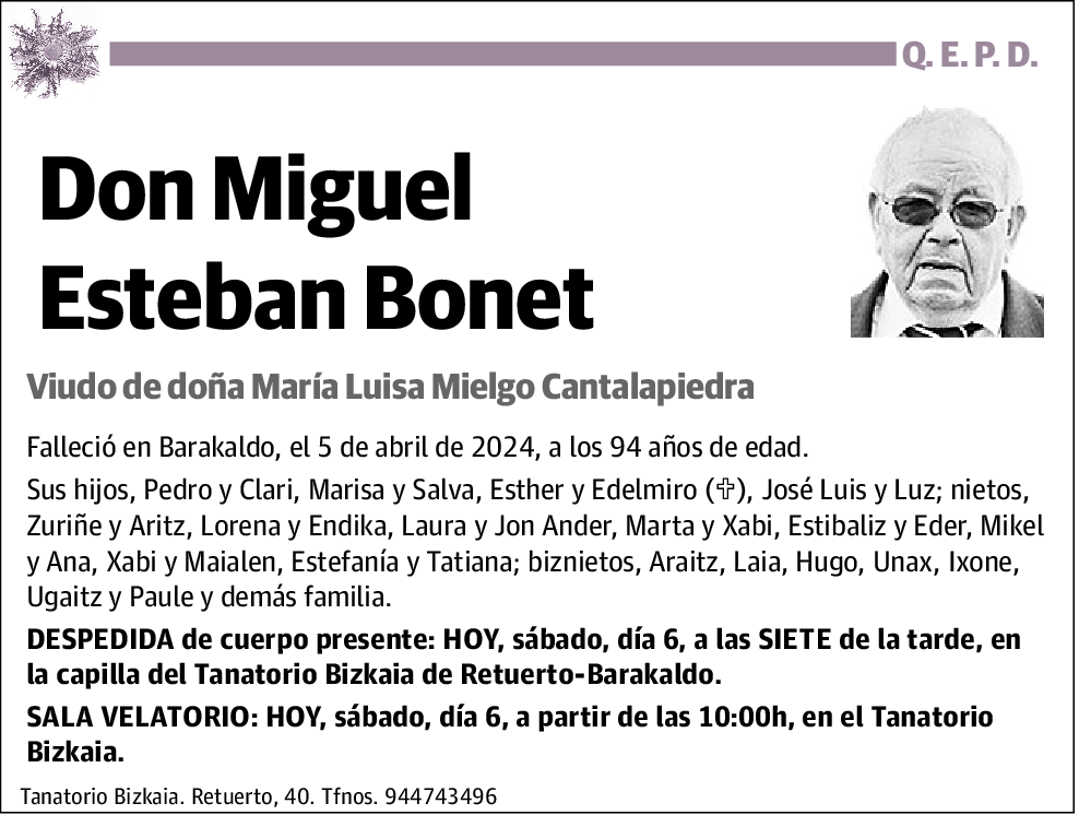 Miguel Esteban Bonet