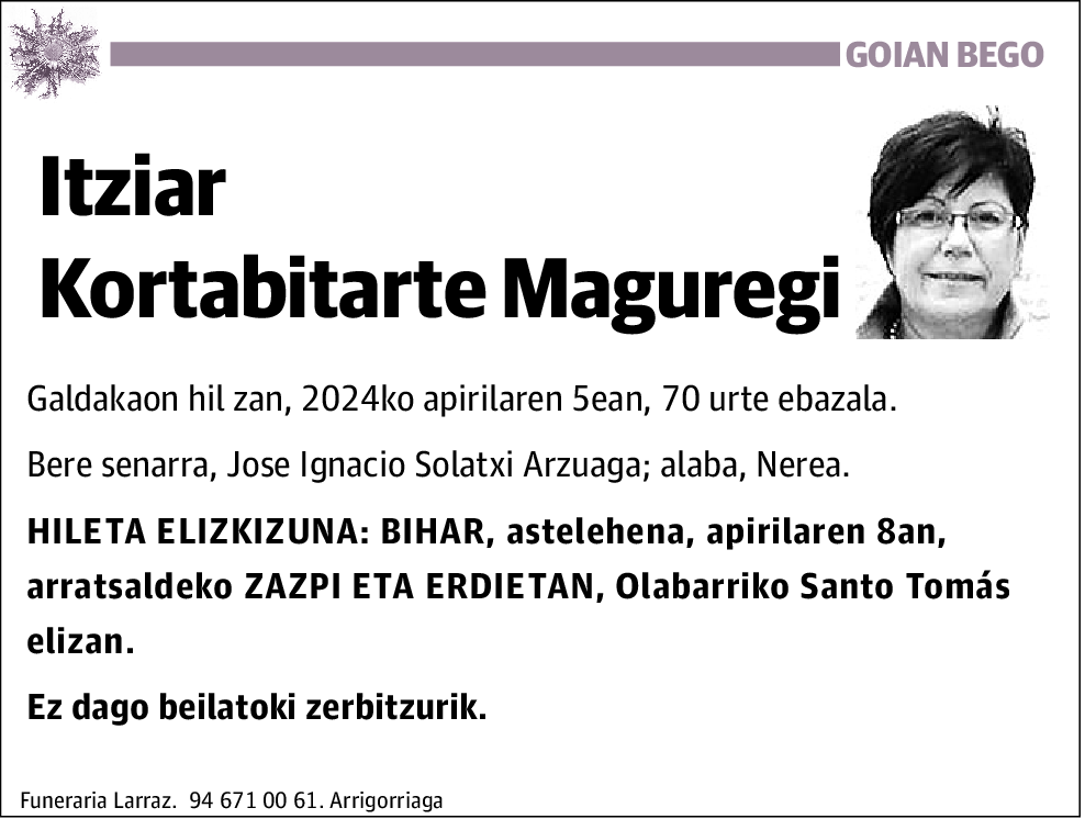 Itziar Kortabitarte Maguregi