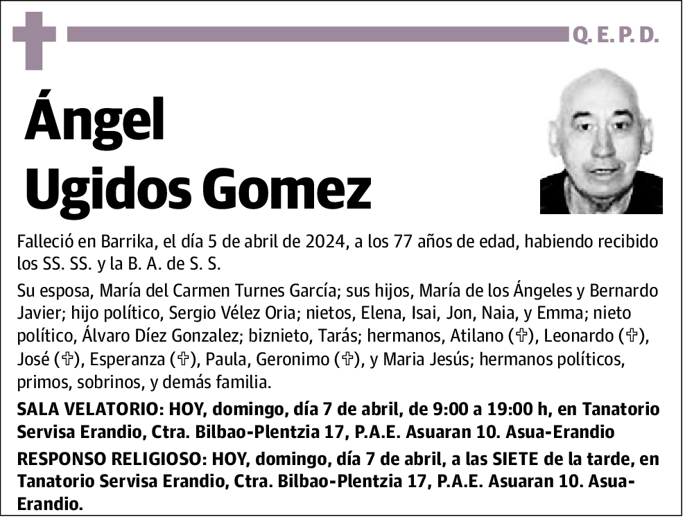 Ángel Ugidos Gomez