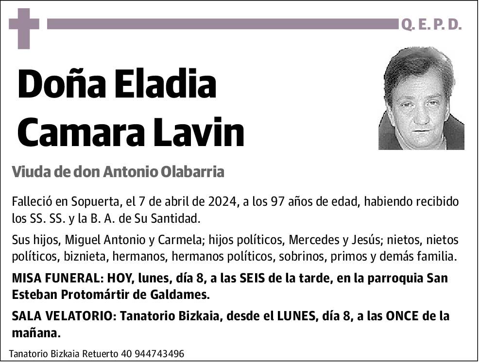 Eladia Camara Lavín