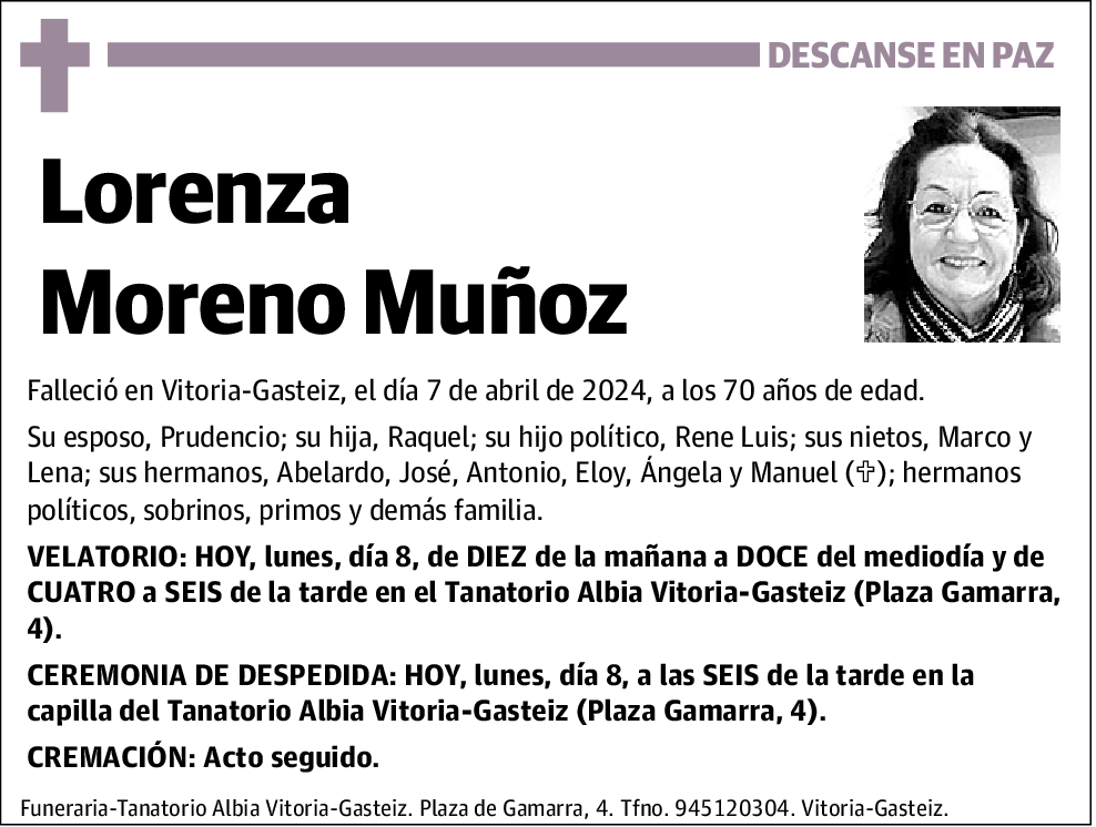 Lorenza Moreno Muñoz