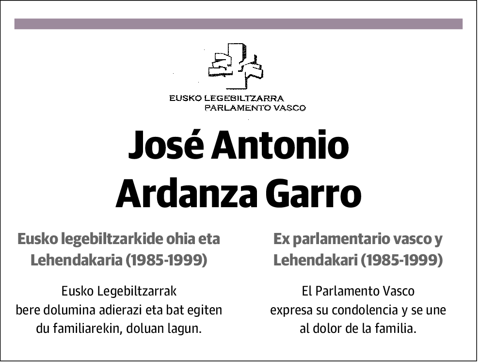 José Antonio Ardanza Garro