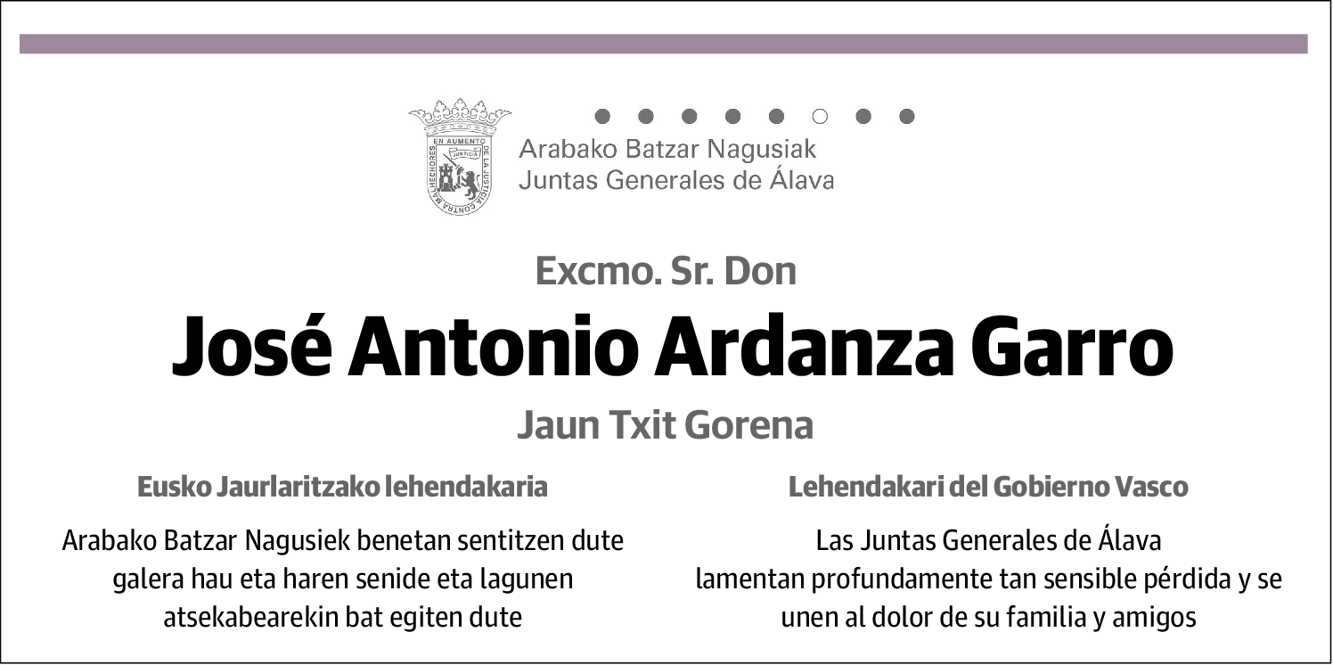 José Antonio Ardanza Garro