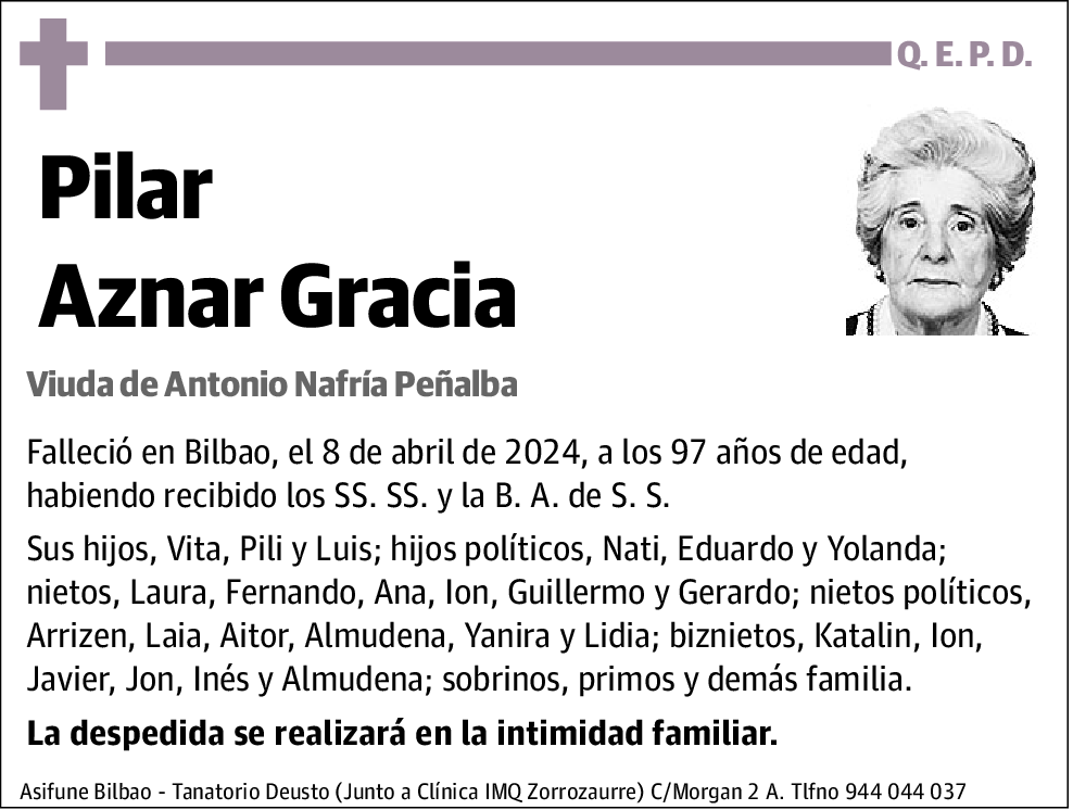 Pilar Aznar Gracia