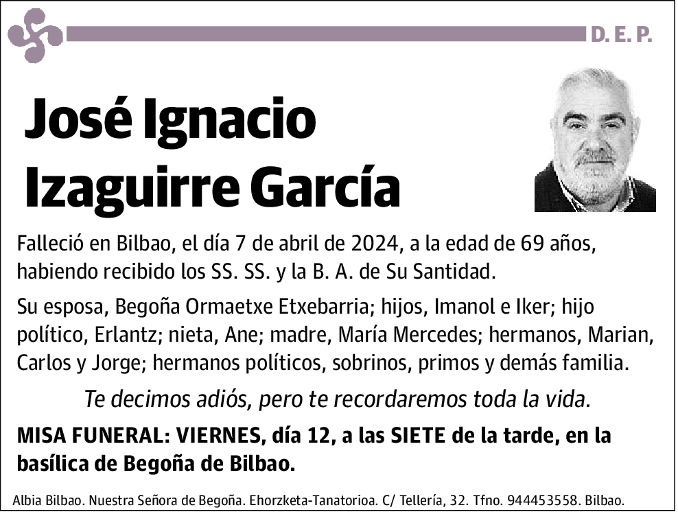 José Ignacio Izaguirre García