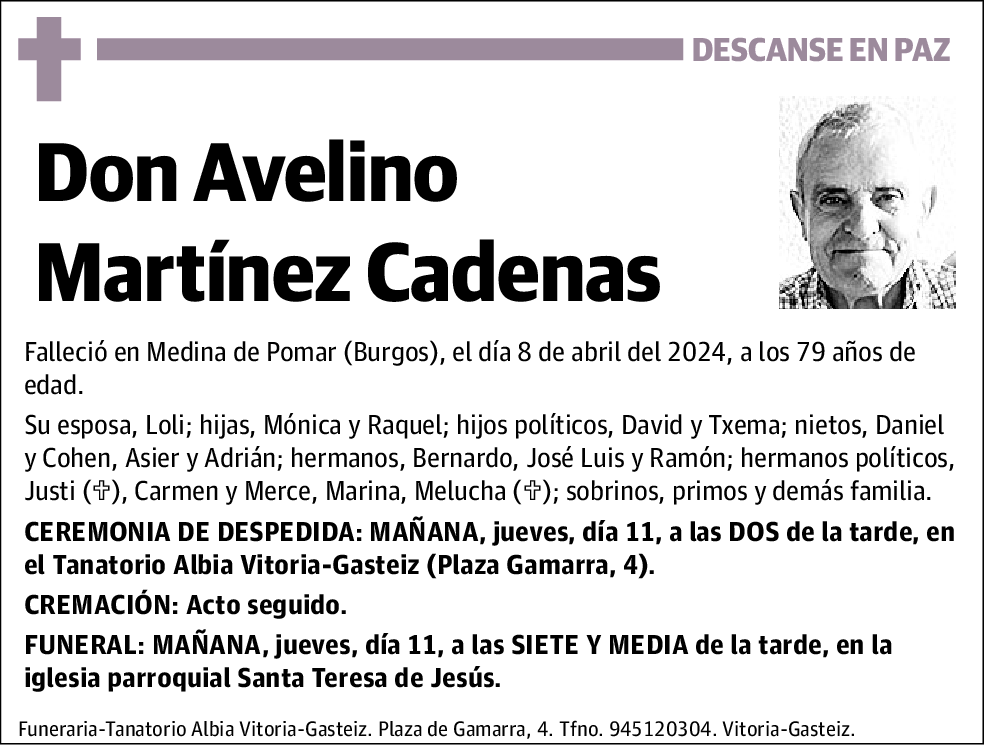 Avelino Martínez Cadenas
