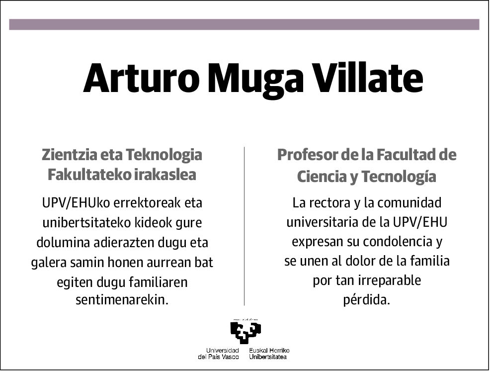 Arturo Muga Villate